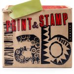 Rubber Stamping Kit for Kids – Quarry Books Illustrated Activity Book-0